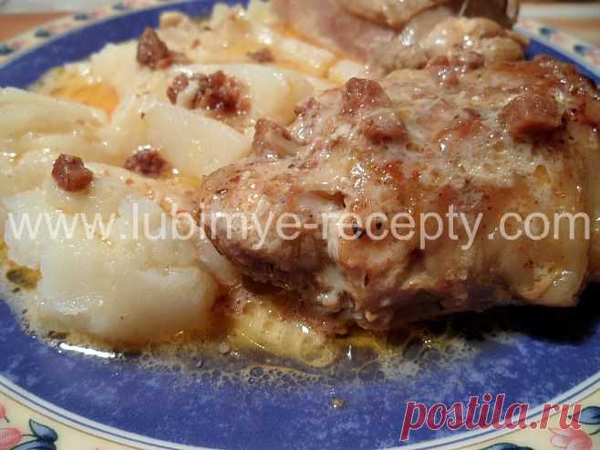 Чесночная курица по-венгерски (magyar fakhagymás csirke) | Любимые рецепты