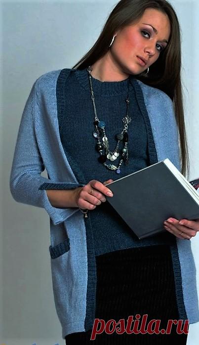 Комплект-двойка: жакет и топ