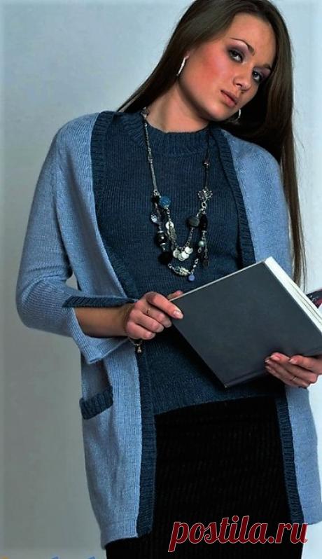 Комплект-двойка: жакет и топ