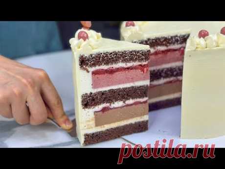 Торт &quot;КРАСНАЯ ШАПОЧКА&quot; 🍓КЛУБНИчная ВКУСнятина 🌸 Я-ТОРТодел❤️