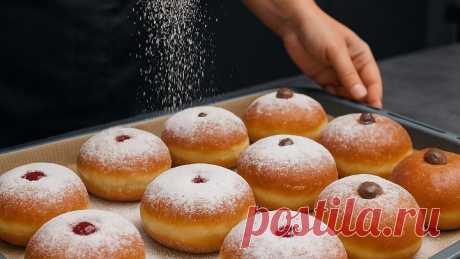 Рецепт самых воздушных пончиков!