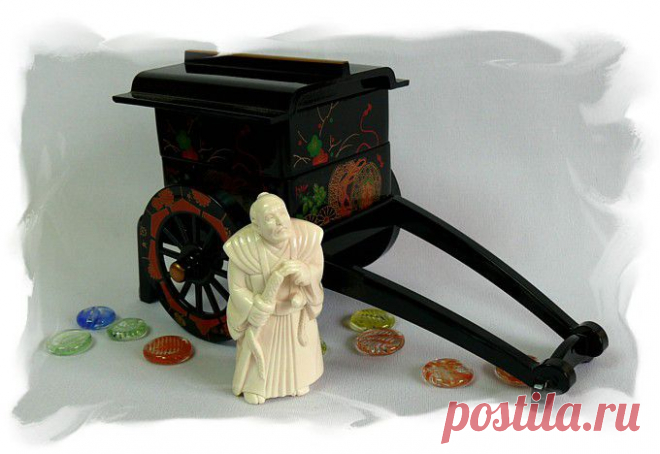 Японские нэцке и окимоно. Японская нецке (нэцке, нэцкэ) слоновой кости Самурай. Interia Japonica®
