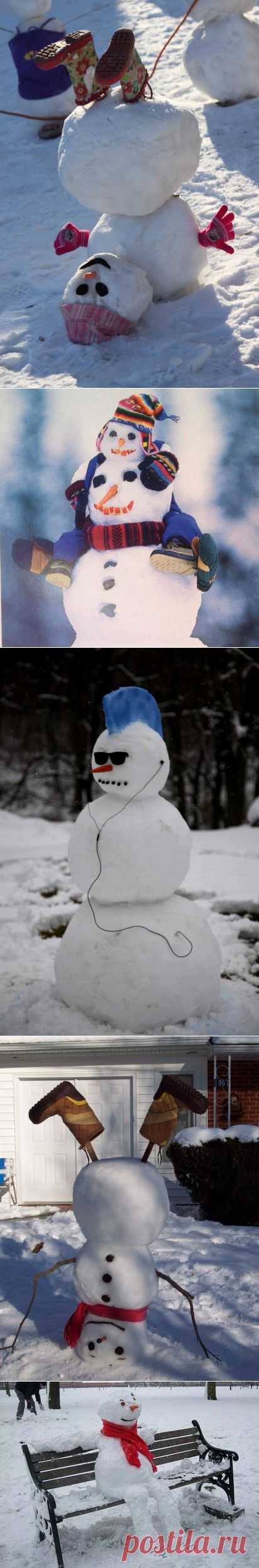 Schneemann bauen mit Kindern - Die schönsten Schneemänner | FRESHDADS Väter – Helden – Idole