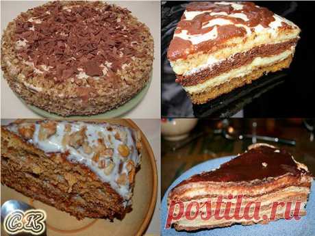 4 СУПЕР РЕЦЕПТА ТОРТА СМЕТАНИКА.