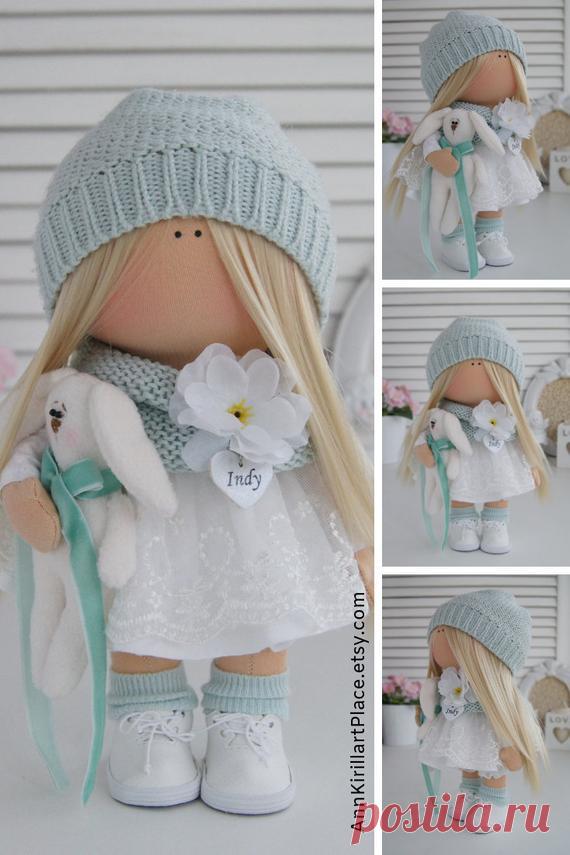 Baby Room Art Doll Collectable Rag Doll Nursery Decor Idea | Etsy