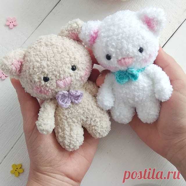 Плюшики крючком