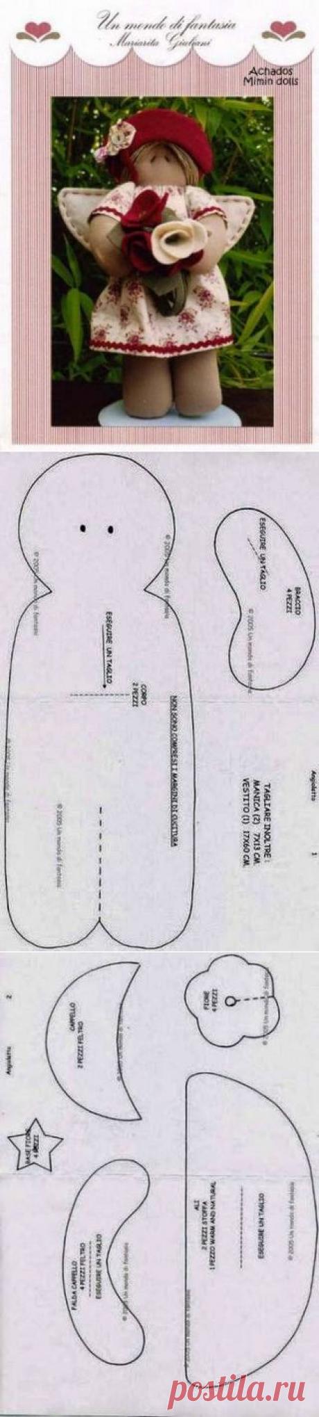 Mimin Dolls: boneca com flores