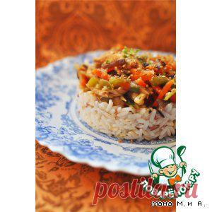 Курица с овощами по-китайски - кулинарный рецепт