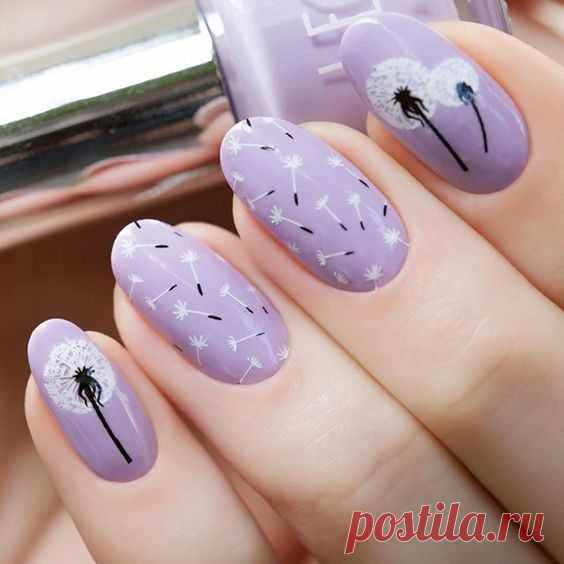 Цветочный маникюр — Модно / Nemodno