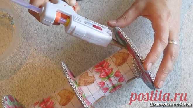 Как сделать подставку- органайзер своими руками.