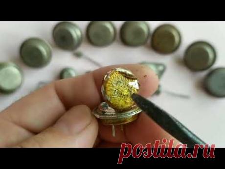 Транзисторы с внутренней позолотой #радиодетали #драгметаллы #золото #скупка #серебро #транзистор