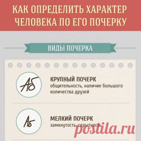 Что говорит о человеке его почерк