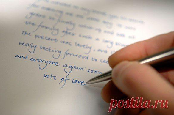 Полезные материалы для написания писем. / Неформальный Английский