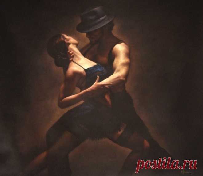 Эмоции,танец,страсть.Художник Хэмиш Блэкли (Hamish Blakely)