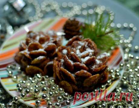 Шишка из кукурузных хлопьев