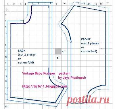 Romper Pattern http://liz1611. | Baby