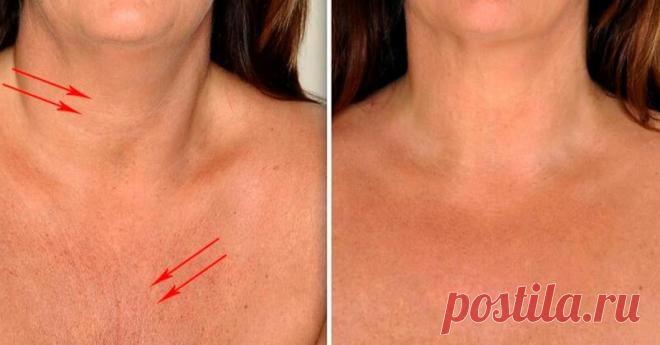 Применяй эти 4 ингредиента и кожа шеи и декольте будет, как в 20 лет! Избавься от морщин и складок на шее и декольте быстро и просто! Удивительные результаты!Морщины на шее и в области декольте появляются раньше, чем на коже лица и поэтому стоит уделять им больше вн