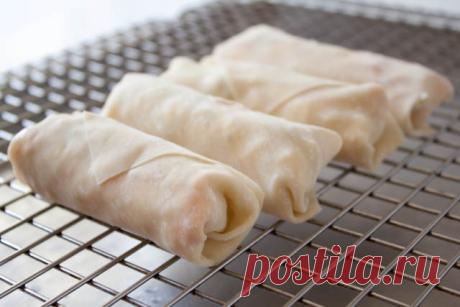 Рулетики с курицей