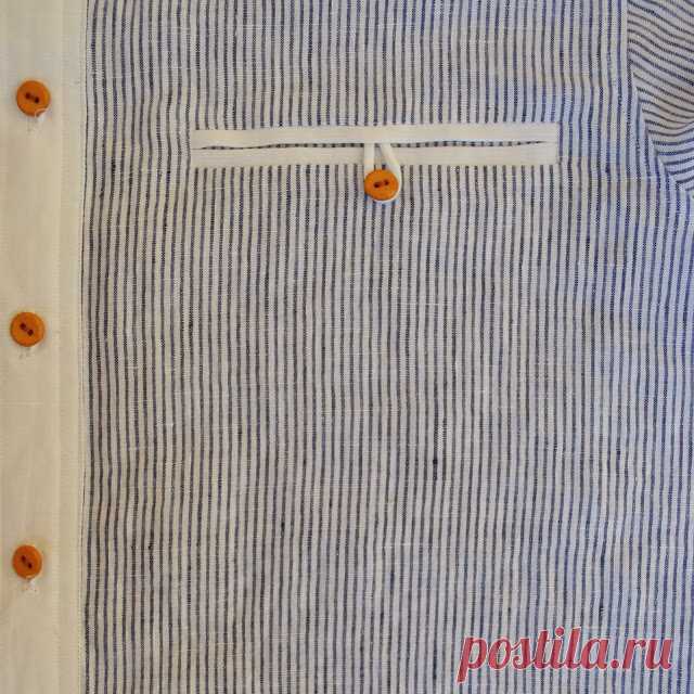 Double welt pocket with looped button closure - Handmade by Carolyn I wrote this tute just before Christmas then completely forgot about it …! anyhow  This is a pocket often used as the back pocket on mens’ trousers although … Continue Reading →