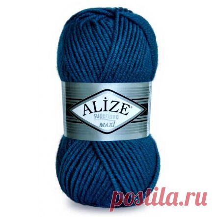 Пряжа ALIZE SUPERLANA МАКСИ (25% шерсть, 75% акрил 100г 100м) - ПРЯЖА.РУ (Pryaja.ru) - Пряжа и товары для рукоделия оптом и в розницу