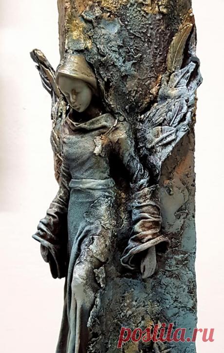 KUFER z artystycznym rękodziełem : Świeczniki magiczne