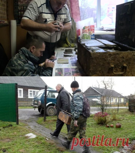 Поисковики из Твери откопали сейф с документами погибшей в 1942 г. 22 армии