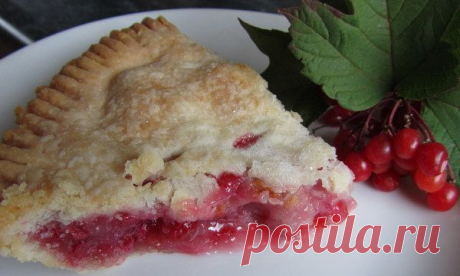 Пироги с калиной. Рецепт приготовления - FB.ru