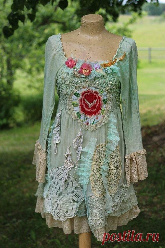 Встречает как-то вязальщица вышивальщицу : бохо шик для смелых