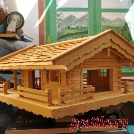 Кормушка от Andys Werkstatt
Разные кормушки в статье  hobbywood.ru/kormushki-dlya-ptits/