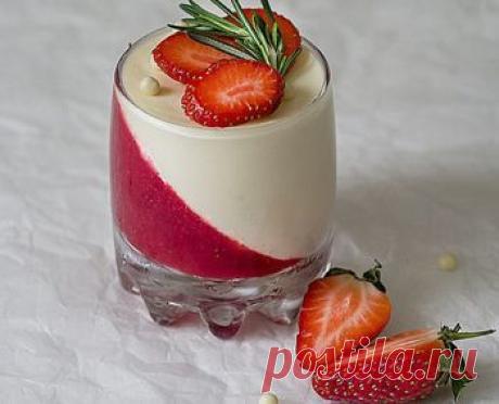 Клубничное желе и десерт с ним - рецепт с пошаговыми фото / Меню недели