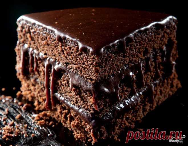 Ромовый шоколадный торт "Мокко" - Повар.ру