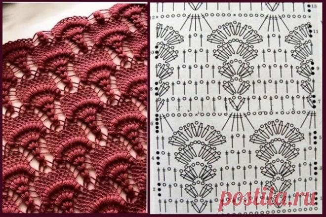 Лучшие узоры крючком Лучшие узоры крючкомУзоры крючком вяжутся довольно быстро - порадовать себя обновкой ничего не стоит.