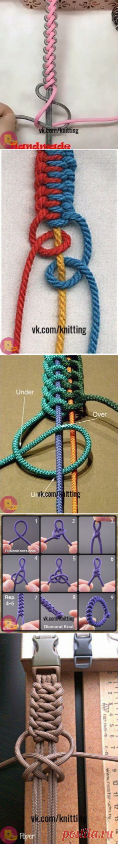Плетение шнура: мастер-класс — Сделай сам, идеи для творчества - DIY Ideas