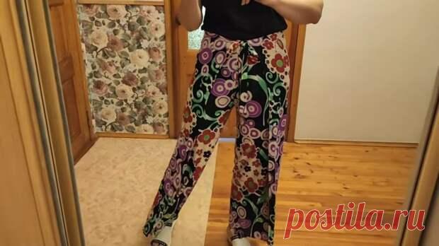 Свободные брюки, которые носит вся Азия: на любую фигуру - Сам себе мастер - медиаплатформа МирТесен Такие тайские брюки носит вся Азия! Стильные, лёгкие, свободные — такие брючки хочется надеть на море, да и просто на прогулку! Дополнительным бонусом этих брюк является тот факт, что они хорошо смотрятся на любой фигуре. Ширину лучше взять 1 метр вместо 85 см, чтобы ткань хорошо облегала ноги.