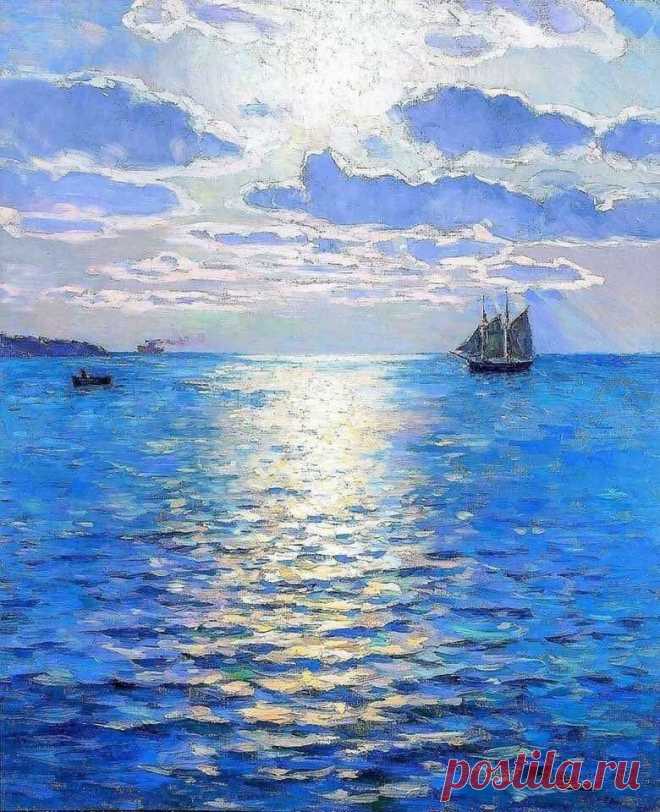 Художник Шарль Луи Синьоре (Charles Louis Signoret, 1867-1932).
