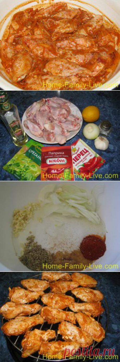 Куриные крылья гриль - пошаговый фоторецепт крылышки гриль
