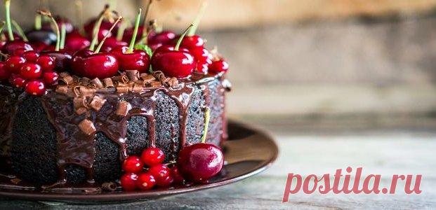 Торты с вишней – 3 лучших домашних рецепта | women-s-secrets.ru