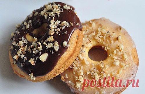 Пончики с глазурью | Raznosole.com