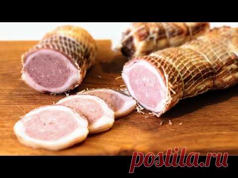 Вы Навсегда Забудете о Магазинной Колбасе! Фаршированная грудинка на Новогодний стол!