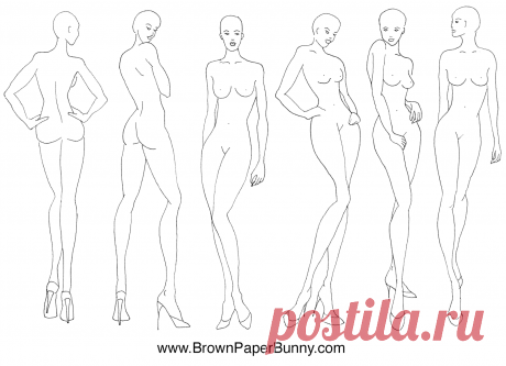 BrownPaperBunny_Croquis.png (1600×1158)