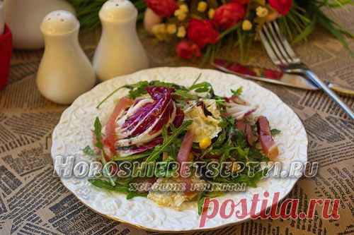 Салат французский Французская кухня разнообразна и красива. Это не просто вкусные блюда, но и завораживающие названия. И уже не важно, что именно тебе подадут, важно, как это называется. И французская кухня платит добр…