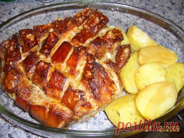 Сочное мясо в чайном маринаде