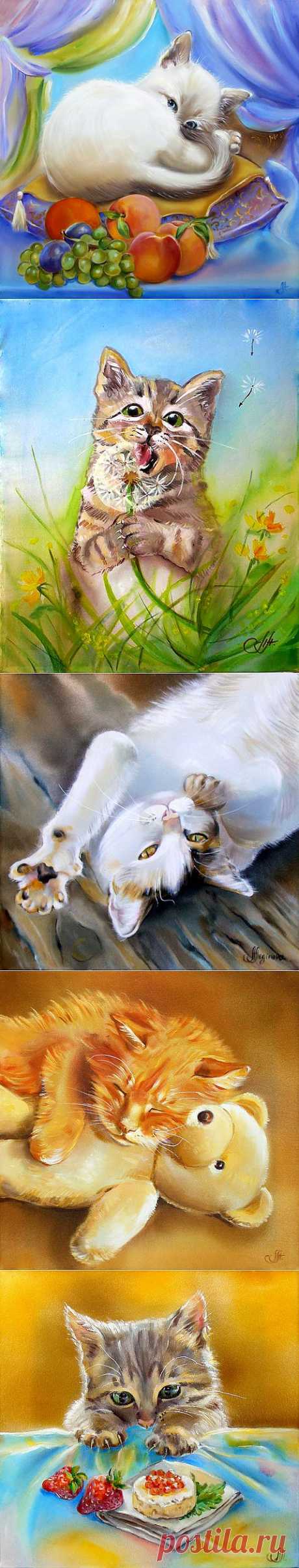 Блоги@Mail.Ru: Живопись по шелку Аннет Логиновой