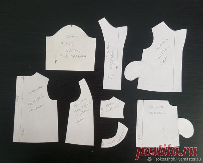 Шьем комплект в морском стиле для куклы часть 3 – мастер-класс для начинающих и профессионалов