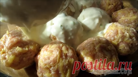 Картофельно-мясные котлеты в духовке