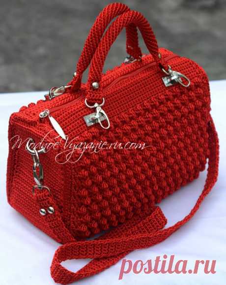 Сумка крючком *Попкорн* - Crochet.Modnoe Vyazanie ru.rom