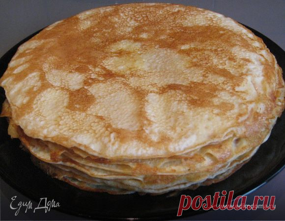 БЛИНЫ НА КЕФИРЕ — Пошаговый рецепт приготовления с фото 2025 | Простые и вкусные рецепты в домашних условиях EdimDoma.ru