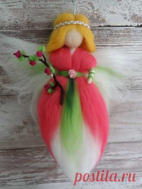 Сказочные феи из шерсти. Идеи.