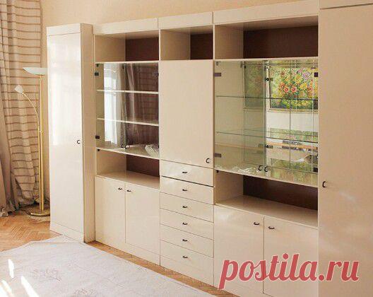 Как переделать советскую стенку: идеи перекраски.