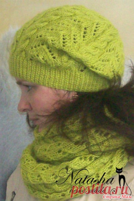 Комплект "Весеннее настроение". - В.Г.У. - Вязаные Головные Уборы - Страна Мам